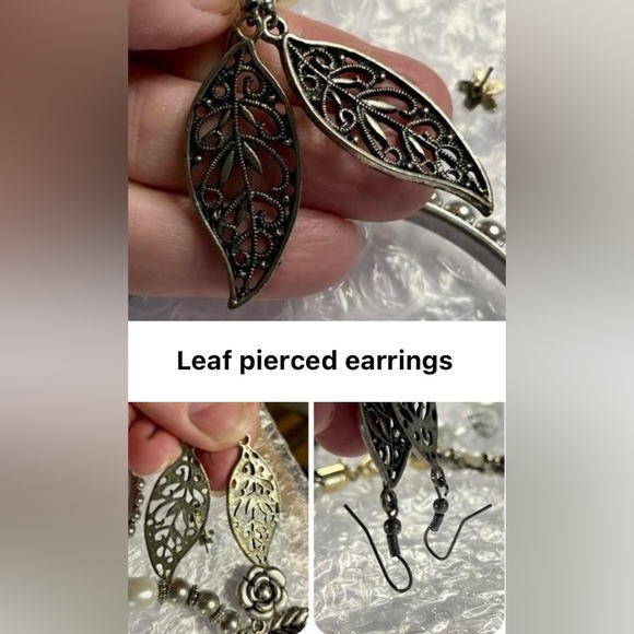 Jewelry lot, (GUC) 10 pc silver tone faux pearl - jewelry - Picture 11 of 17